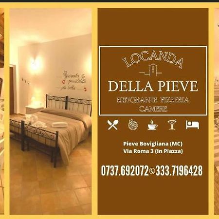 Locanda Della Pieve Pievebovigliana Exterior photo